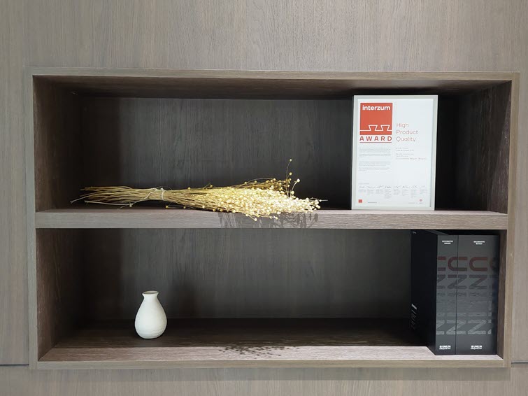 Master Oak wint Interzum Award