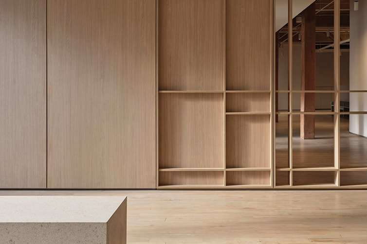 Master Oak panels in Addario project in Toronto