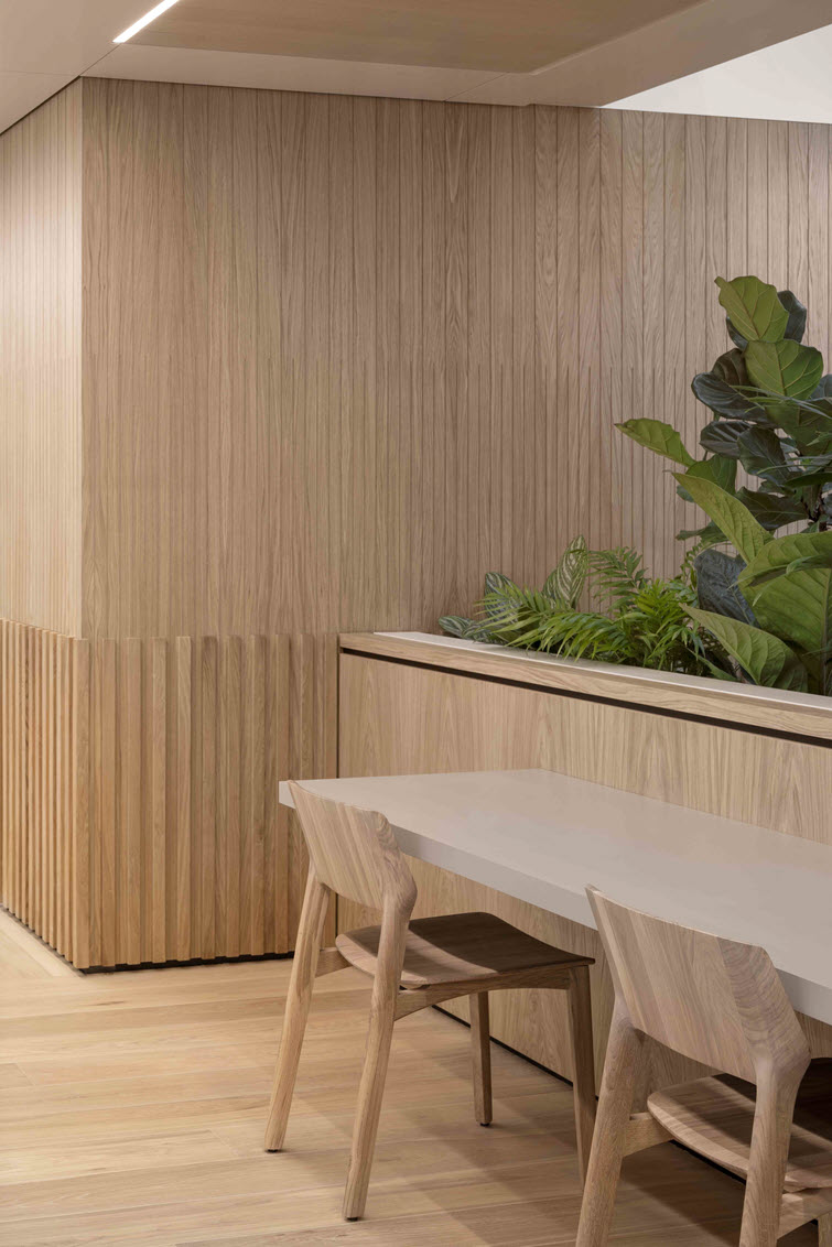 Natural materials evoke a strong sense of warmth