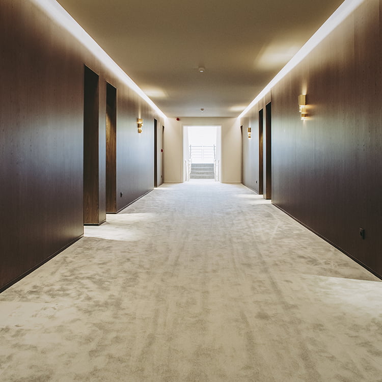 Clicwall wall panels in hotel Astoria - De Haan