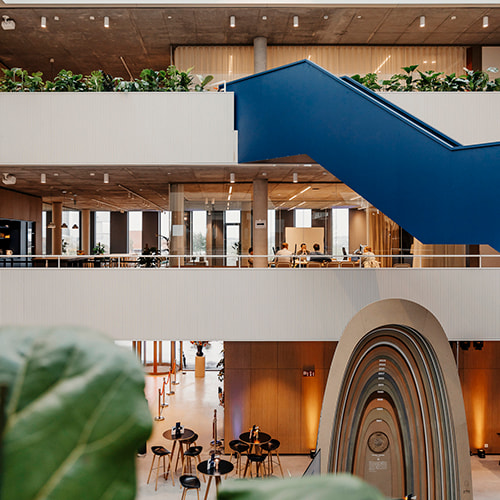 Unilin Panels headquarters made with sustainable panels